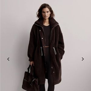 Varley Jones coat brown